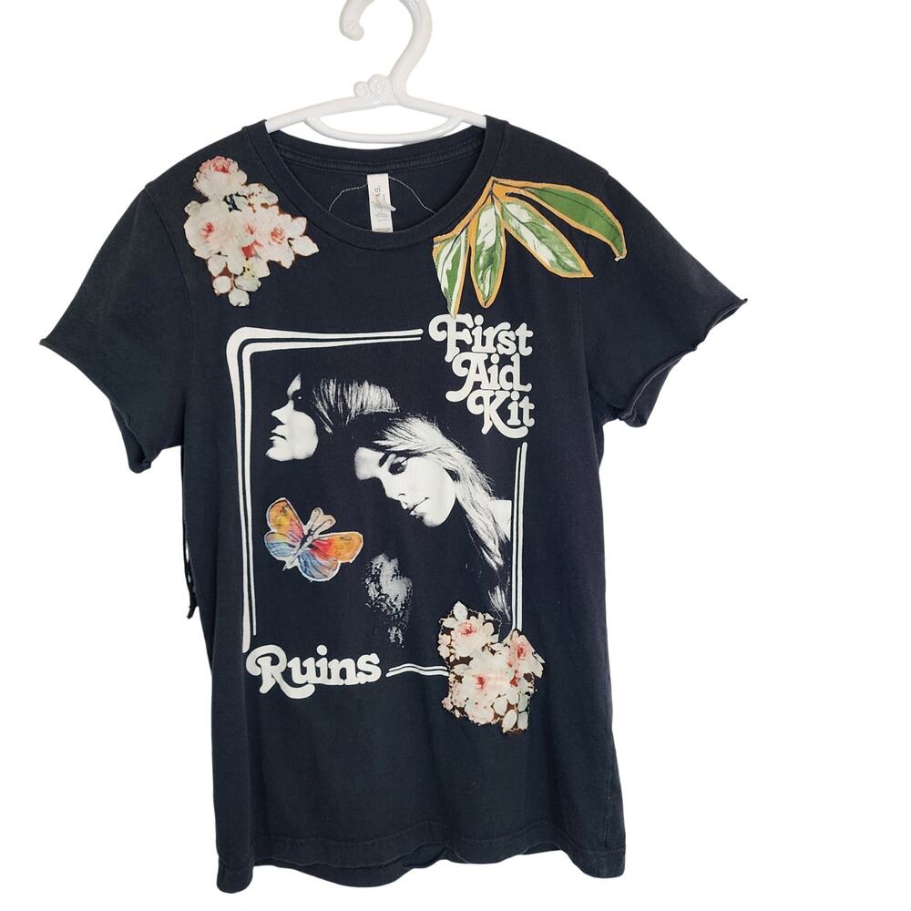 First Aid Kit "Ruins Tour" Upcycled Band T-Shirt – One of a Kind, reworked by me
